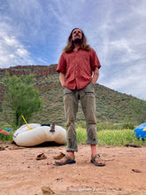 Charger l'image dans la galerie, Commande spéciale réalisée en modèle unique - Chemisette homme en mélange lin/coton/viscose