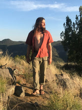 Charger l'image dans la galerie, Commande spéciale réalisée en modèle unique - Chemisette homme en mélange lin/coton/viscose