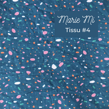 Charger l'image dans la galerie, EN STOCK Chouchou adulte en coton #2 (ocre à fleurs)