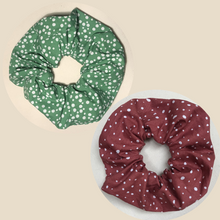 Charger l'image dans la galerie, Lot de 2 chouchous adultes - coton vert #6 BIO et coton terracotta #7 BIO