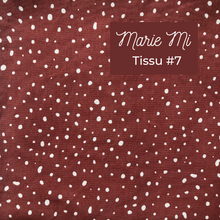 Charger l'image dans la galerie, EN STOCK Chouchou adulte en coton #2 (ocre à fleurs)