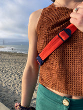 Charger l'image dans la galerie, Réalisé sur commande - crop top réversible marron et terracotta