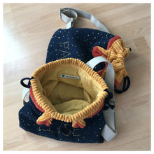 Charger l'image dans la galerie, Commande spéciale réalisée en modèle unique - Sac à dos enfant personnalisé