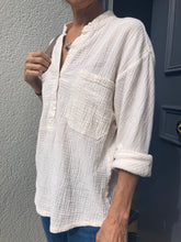 Charger l'image dans la galerie, Commande spéciale réalisée en modèle unique - chemise Alphonse (Make my lemonade) en double gaze biologique écrue