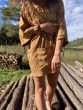 Charger l'image dans la galerie, Réalisé sur commande - Kimono fluide - coloris "Shade ochre"