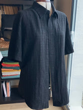 Charger l'image dans la galerie, Commande spéciale réalisée en modèle unique - Chemisette homme en mélange lin/coton/viscose