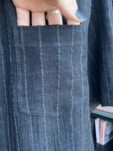 Charger l'image dans la galerie, Commande spéciale réalisée en modèle unique - Chemisette homme en mélange lin/coton/viscose