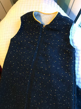 Charger l'image dans la galerie, Commande spéciale en modèle unique - Turbulette enfant grande taille - version hiver - double gaze de coton doublée en polaire