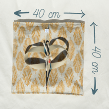 Charger l'image dans la galerie, Sac à tarte à palmes d'or réversible