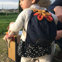 Charger l&#39;image dans la galerie, Commande spéciale réalisée en modèle unique - Sac à dos enfant personnalisé
